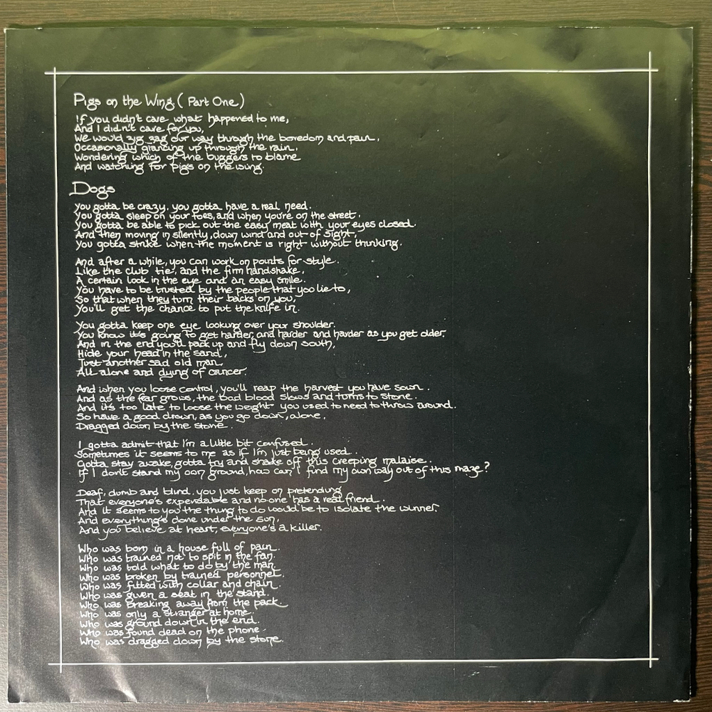 Pink Floyd - Animals (Голландия)