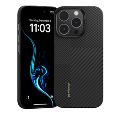 Чехол Benks Montage ArmorAir Case Kevlar для iPhone 16 Pro Max 6.9" черный кевлар (600D+1500D)