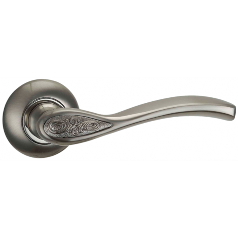 Ручка круг Пуэрто AL 516-08, цвет никель матовый алюминий (гарантия - 8 лет)