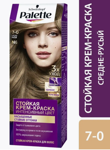 КРАСКА ДЛЯ ВОЛОС PALETTE ICC N6 MIDDLE BLOND