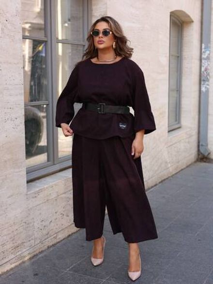 Костюм с кюлотами УК-0317-2 Фабрика Моды