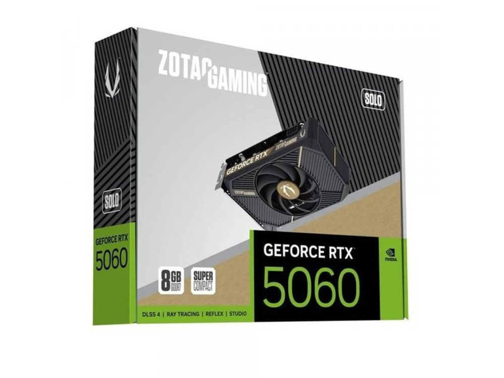 Видеокарта Zotac Nvidia GeForce RTX 5060 SOLO [ZT-B50600G-10L]
