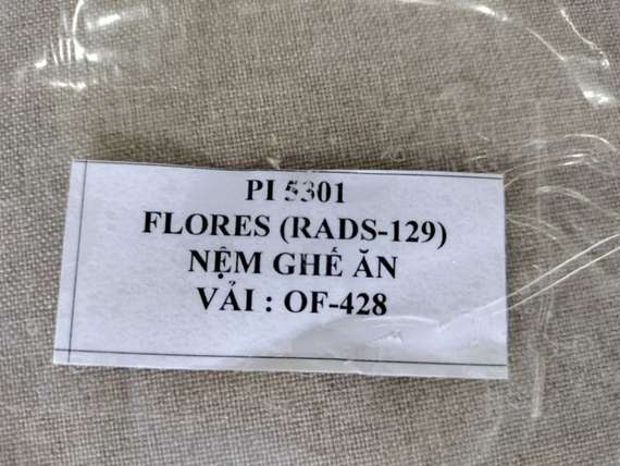 Плетеный стул Flores, массив акации