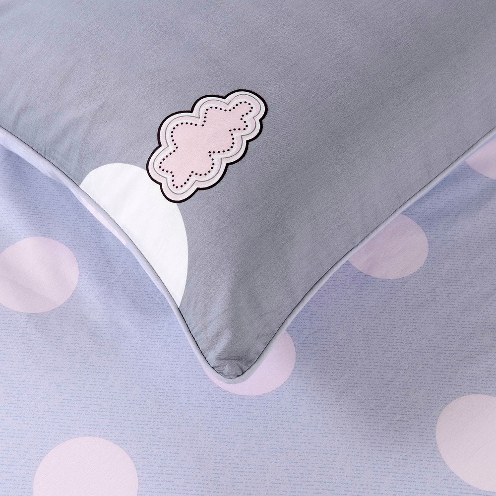 Детское постельное белье Sofi De MarkO Пигги серое