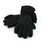 Перчатки (плащевка, начес), Черный