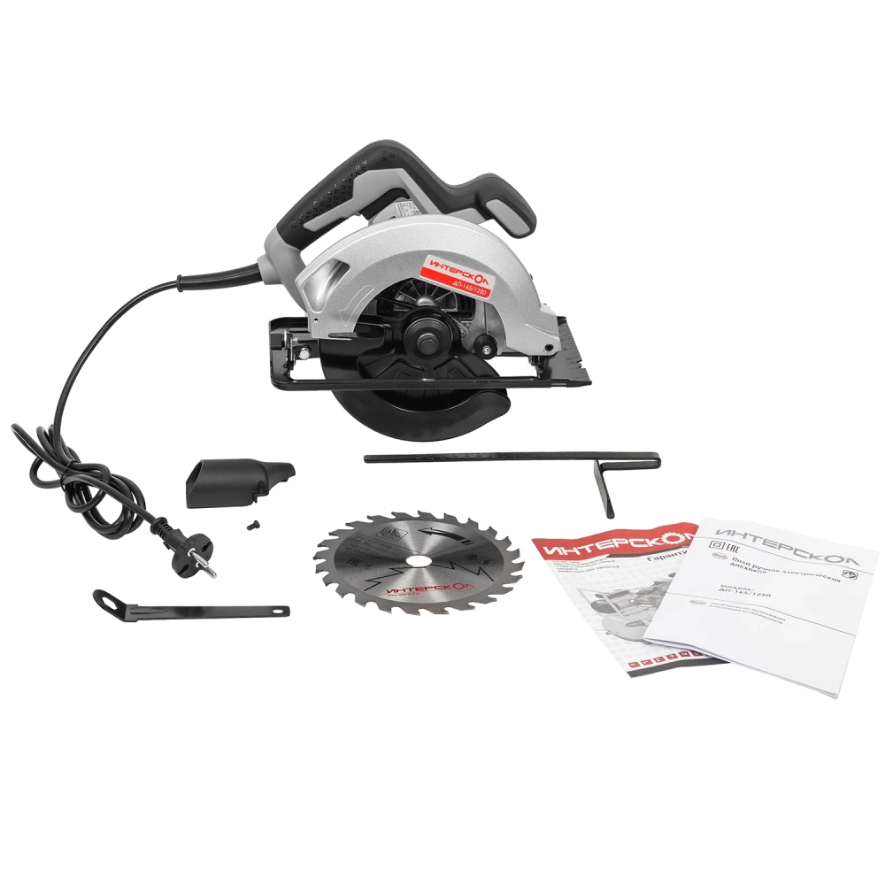 Дисковая пила ИНТЕРСКОЛ ДП-165/1250