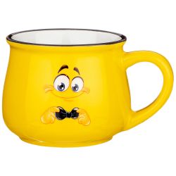КРУЖКА КОЛЛЕКЦИЯ "ВЕСЕЛЫЙ СМАЙЛИК" 166 МЛ 7*6 СМ