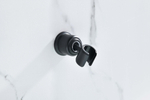 Держатель ручного душа AQUATEK, матовый черный AQ2407MB КЛАССИК