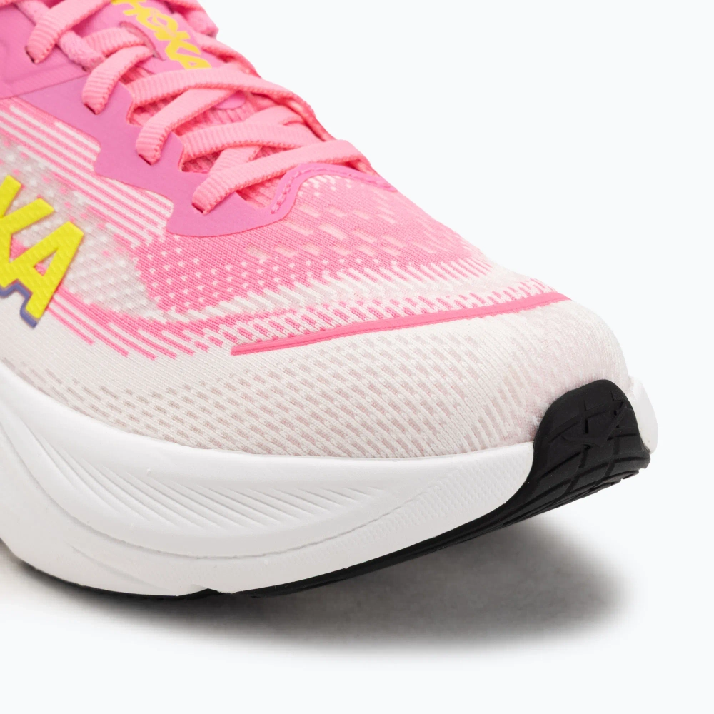 Женские кроссовки для бега HOKA Skyflow neon rose/neon hoka citrus