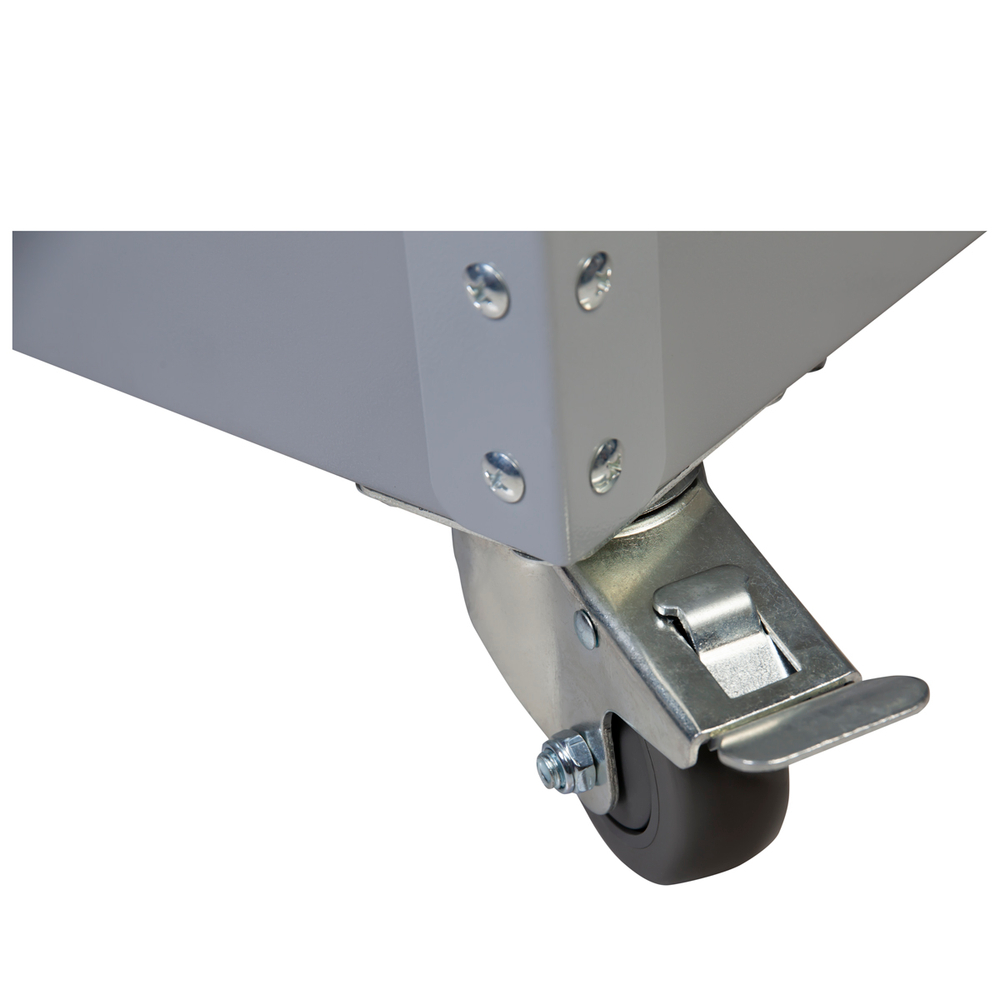 WDK-903B Тележка инструментальная открытая, 3 полки