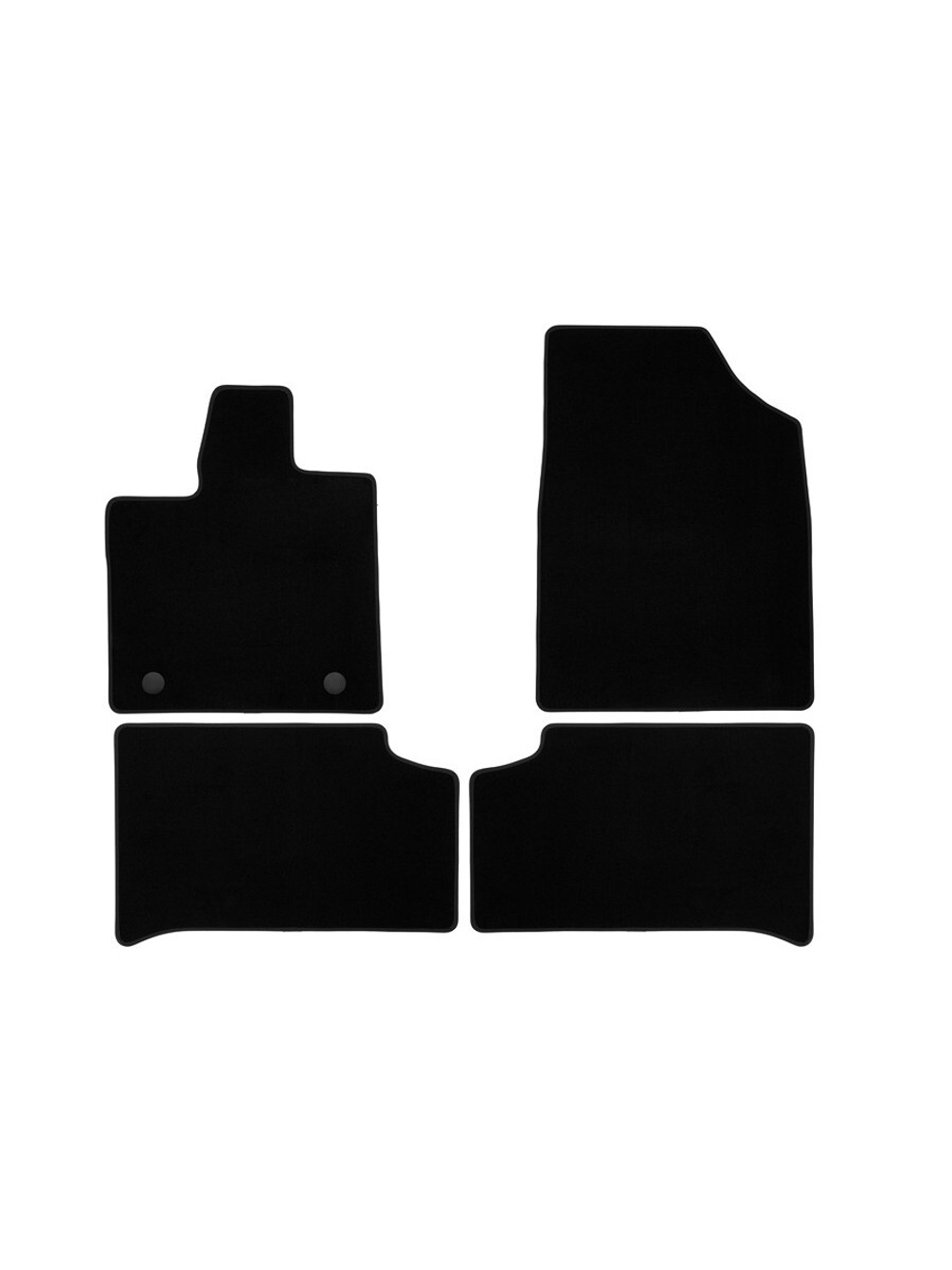 Коврики в салон для CHANGAN UNI-K 2022- кроссовер, 4шт (текстиль) KLEVER0109200301200K