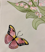 Наволочка декоративная с вышивкой (Германия) 45х45см