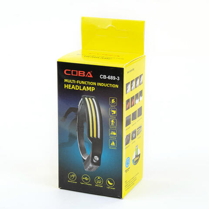 Фонарь налобный 689-3