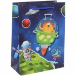 Пакет подарочный «Космос» 18*24*8,5 см
