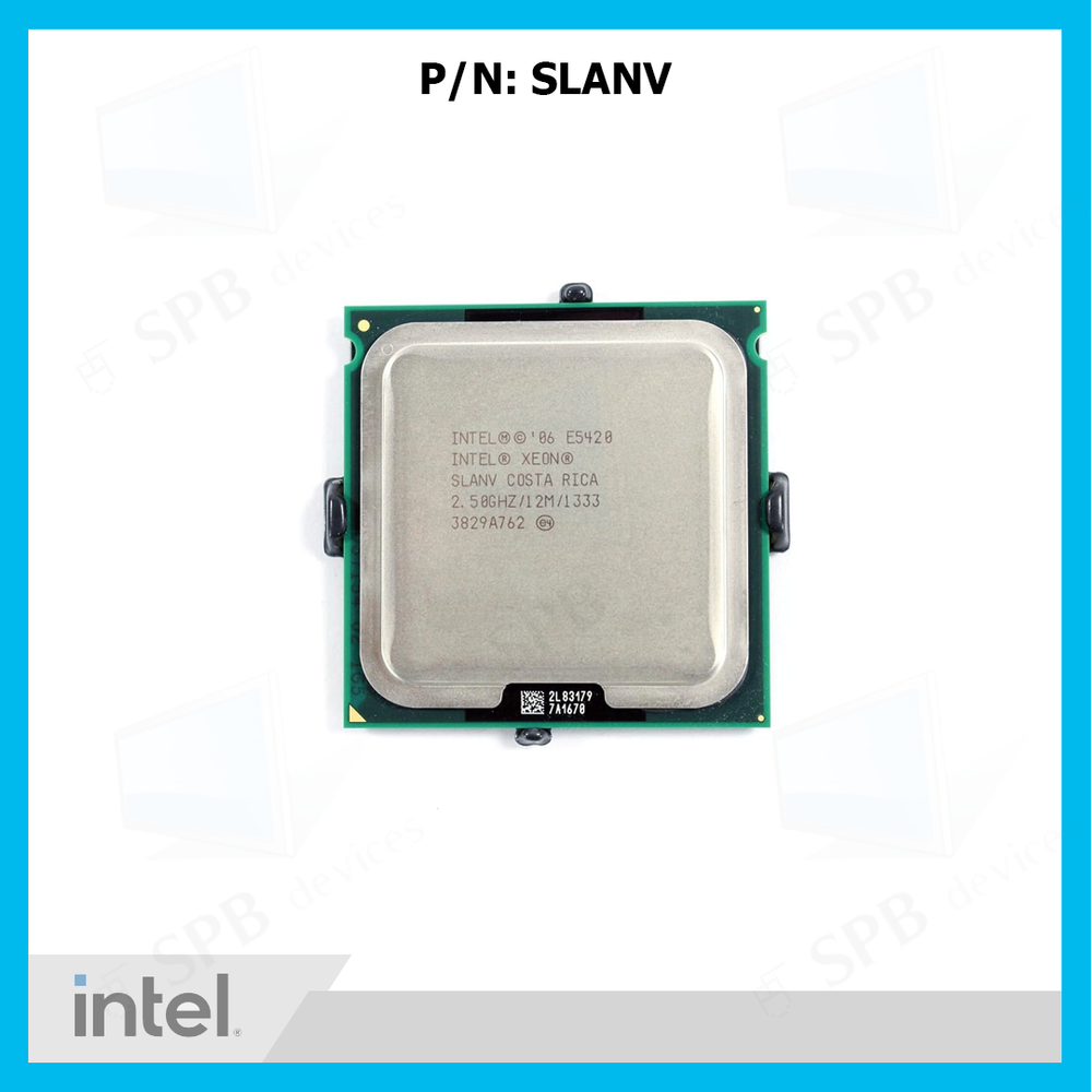 Процессор Intel Xeon E5420 Harpertown (2500MHz, LGA771, L2 12288Kb, 1333MHz) , SLANV, oem