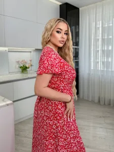 Платье на запах УК-1964-7 Фабрика Моды