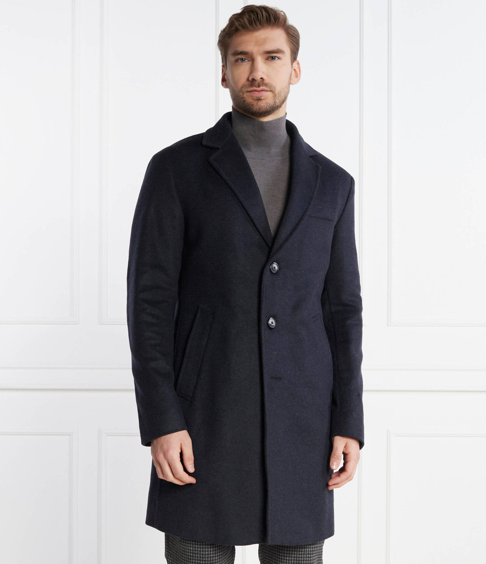 Хлопковое пальто Joop! - темно-синий(30037691)