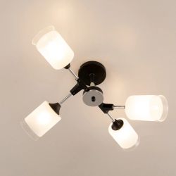 Citilux Эрик CL136145 Люстра потолочная Чёрная