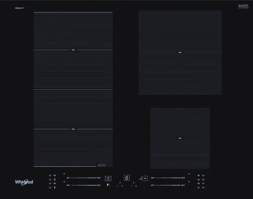 Встраиваемая индукционная варочная панель Whirpool WS9365BF/IXL
