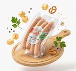 Сосиски Баварские с сыром н/о (*400гр), Мясной дом Ивановых