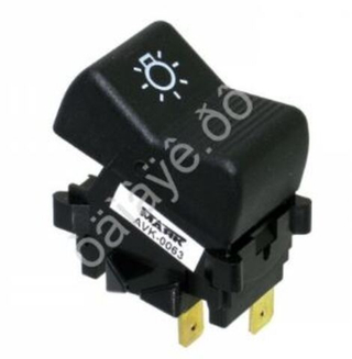 Клавиша света 2107 широкая 3конт Маяк AVK-0063 103563