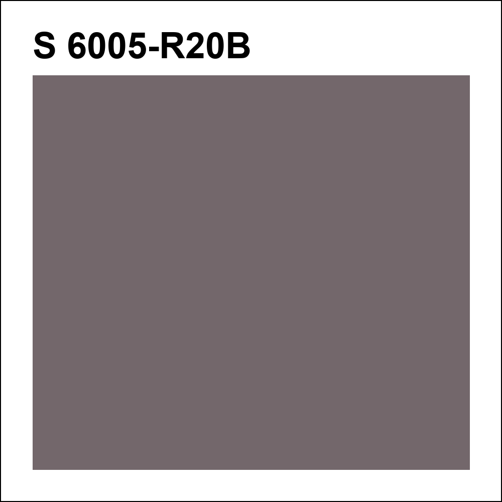 S 6005-R20B за кг
