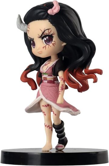 Фигурка Demon Slayer: Kimetsu No Yaiba, Qposket, Nezuko Kamado, 7 см / Фигурка по мотивам аниме "Клинок, рассекающий демонов", Незуко Камадо, 7 см