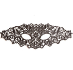 Маска кружевная Эмилия черная