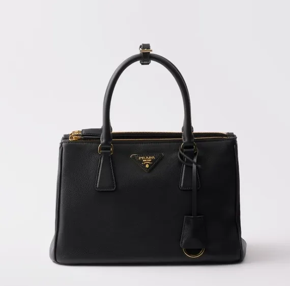 Большая сумка Prada Galleria из сафьяновой кожи
