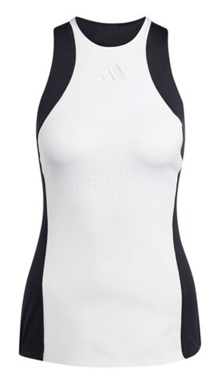 Топ теннисный Adidas Tennis Premium Tank Top - white/black