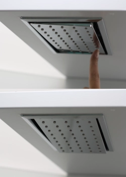 Душевая кабина Ceruttispa (ЧеруттиСпа) BELLA90T, с низким поддоном, 90x90x225