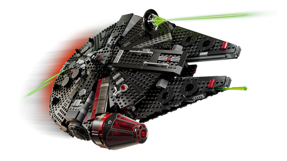 LEGO Star Wars 75389 «Тёмный Сокол» — космический корабль для коллекции