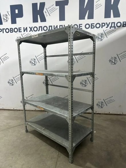 Стеллаж складской оцинкованный 106х40х180 (разборный)