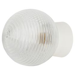 Светильник ЭРА НБП 01-60-004 с прямым основанием Гранат стекло IP20 E27 max 60Вт D150 шар