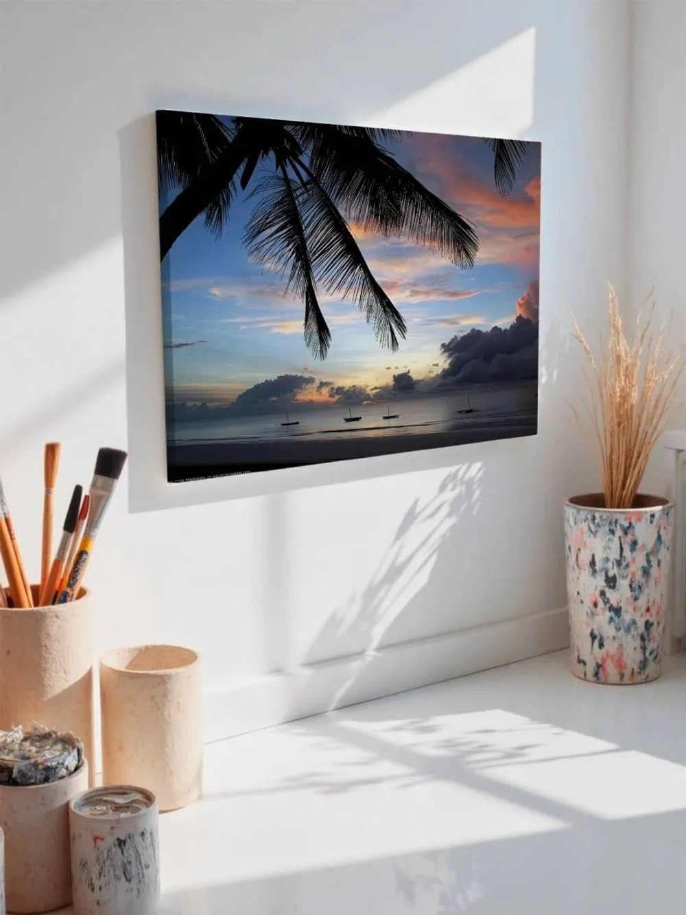 Картина на стену 40 X 50 Мальдивские закат