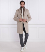 Хлопковое пальто Joop! - бежевый(30037691)