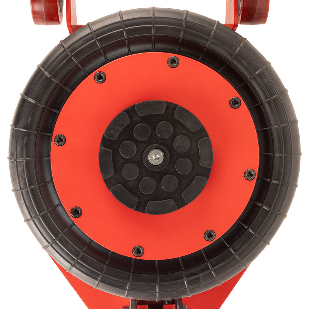 WDK-81813 Домкрат пневматический подкатной 3т, 135-435 мм, с регулировкой угла наклона рукояти