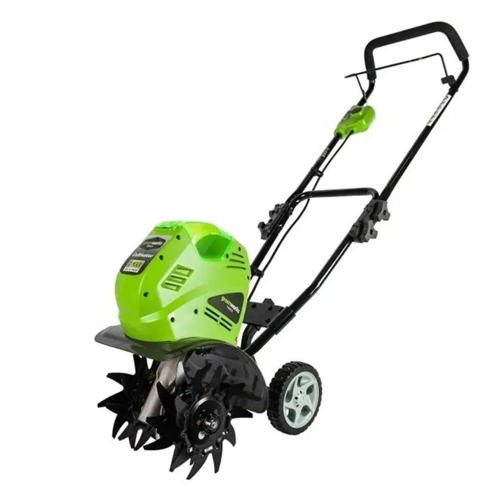 Культиватор аккумуляторный Greenworks G40TLK6 (1 x 6 Ач, ЗУ) 27087UF