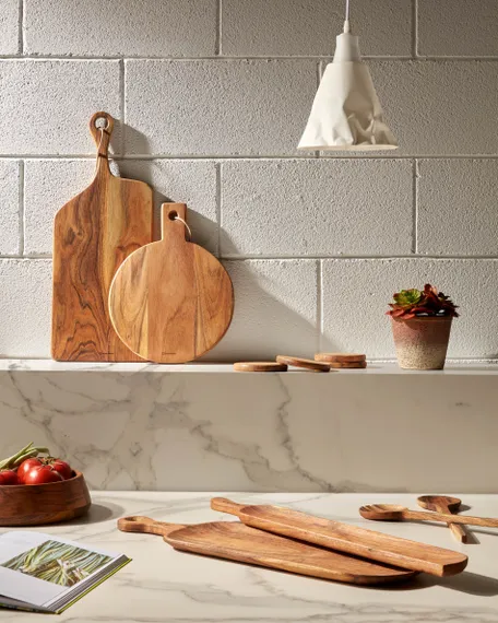 Круглая сервировочная доска Salma