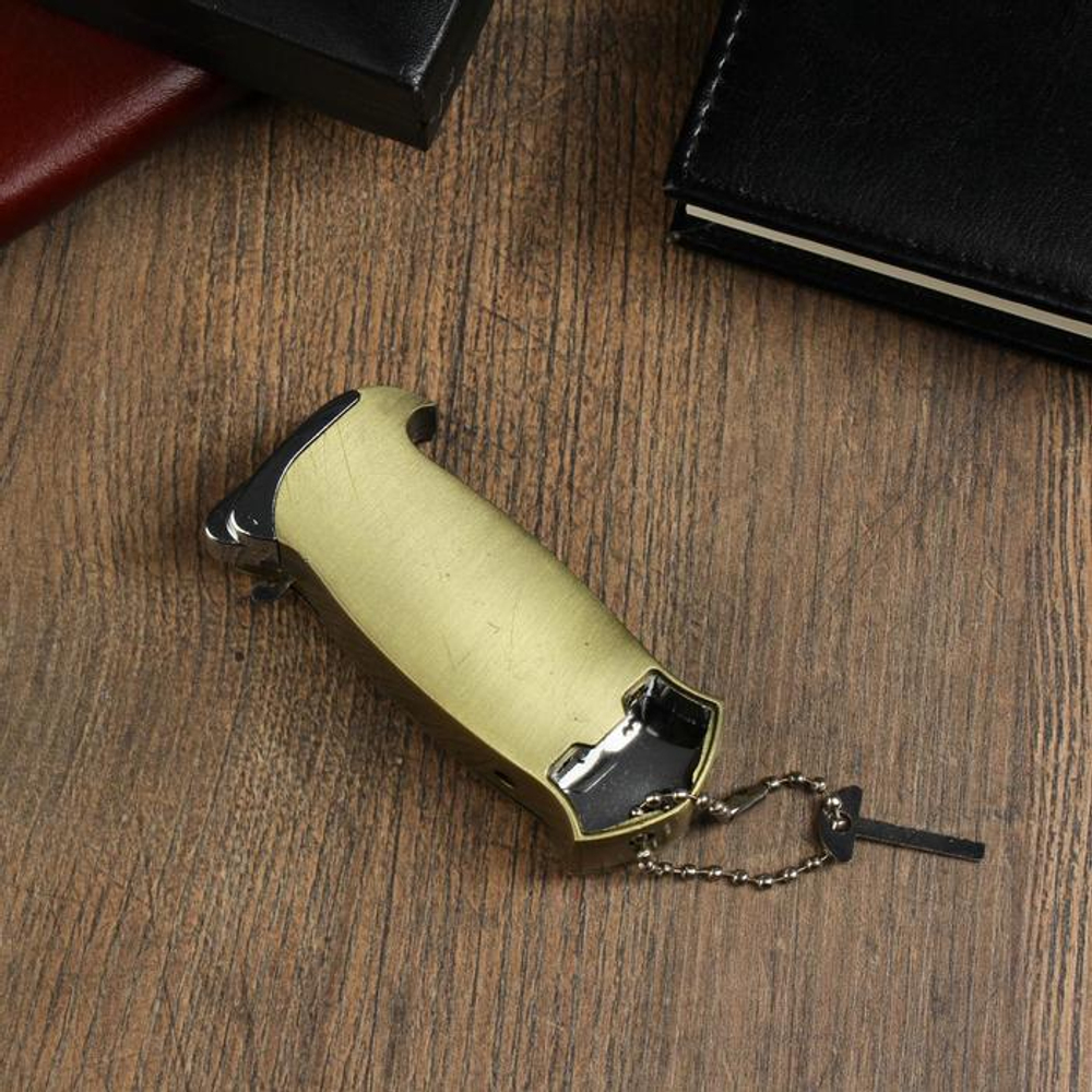 Зажигалка газовая «Нож», пьезо, 7.5×3.5 см