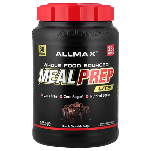 ALLMAX, Meal Prep™ Lite, помадка с двойным шоколадом, 1054 г (2,32 фунта)