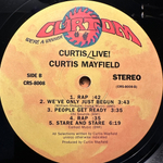 Curtis Mayfield ‎– Curtis / Live! 2LP (США)