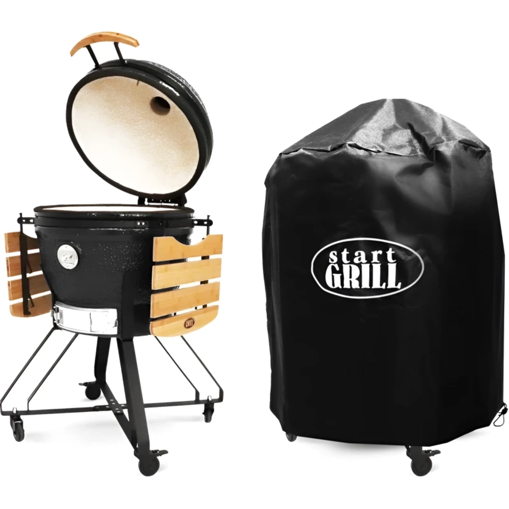 Start Grill SG 24 PRO CFG керамический гриль 61 см / 24 дюйма (черный) SG24PROCFGB