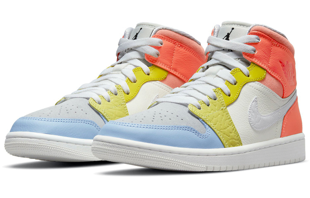 Кроссовки Jordan Air Jordan 1 Mid "To My First Coach" (Женская размерная сетка)