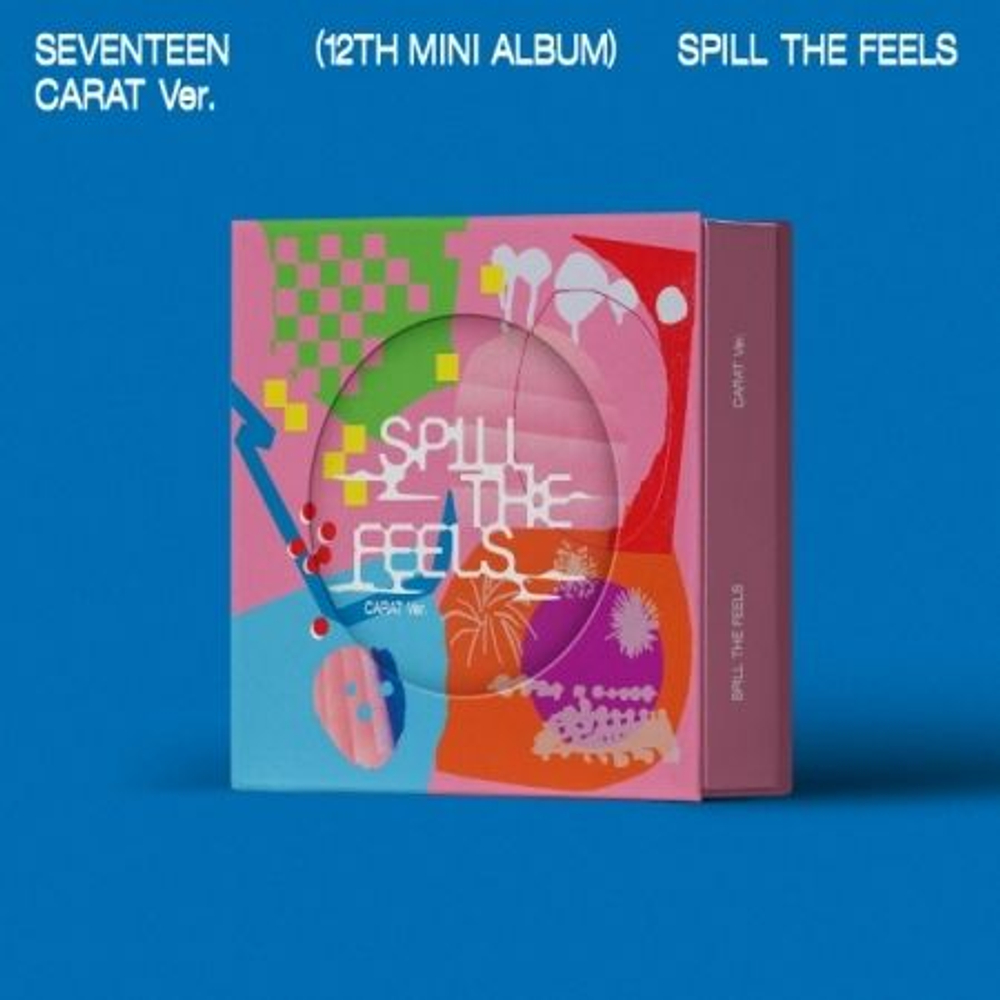 Альбом SEVENTEEN - SPILL THE FEELS 12th Mini Album CARAT 13 Version SET