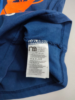 Майка Mothercare  с принтом на 1,5-2 года