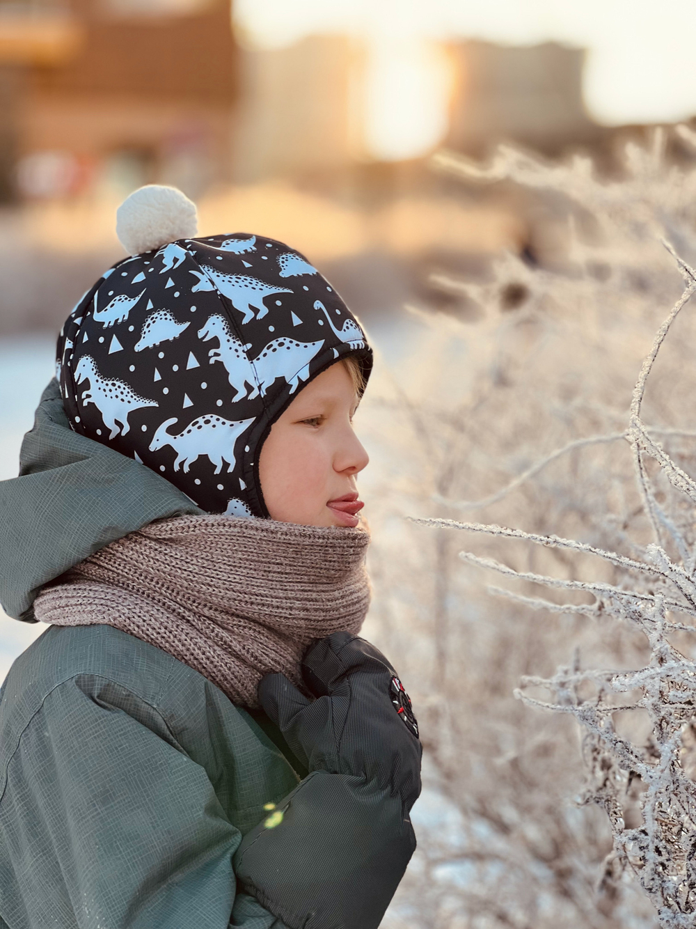 Зимняя шапка (черный)