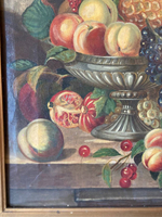 Антикварная картина «Натюрморт»