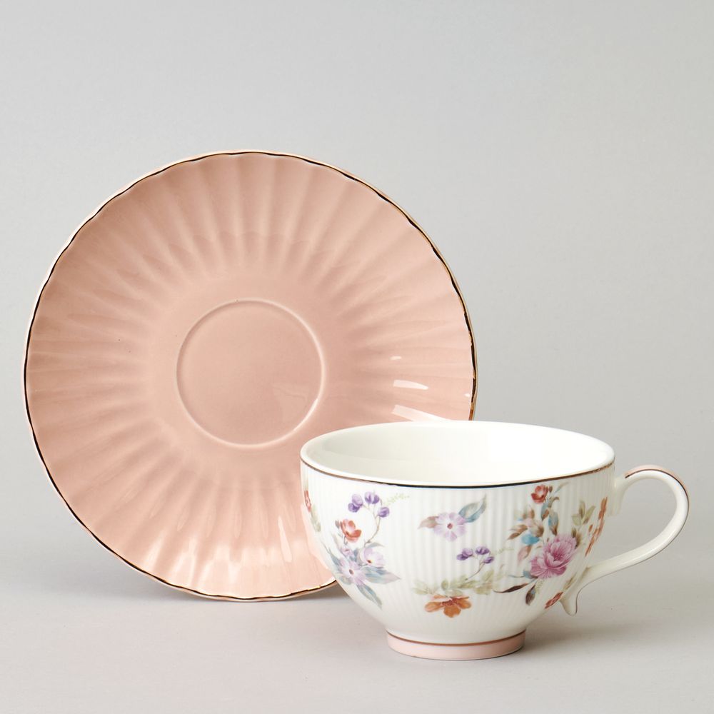 ЧАЙНЫЙ НАБОР LEFARD "ВРЕМЕНА ГОДА" НА 6 ПЕР. 12 ПР. 250 МЛ РОЗОВЫЙ