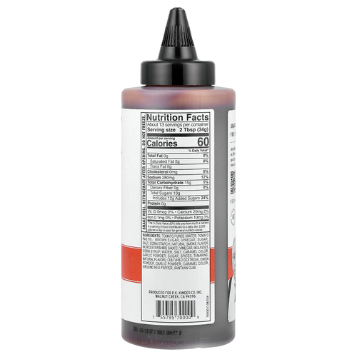KINDER'S, соус барбекю, оригинальный вкус, 439 г (15,5 унции)